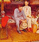 Norman Rockwell Famous Paintings - Breaking Home Ties